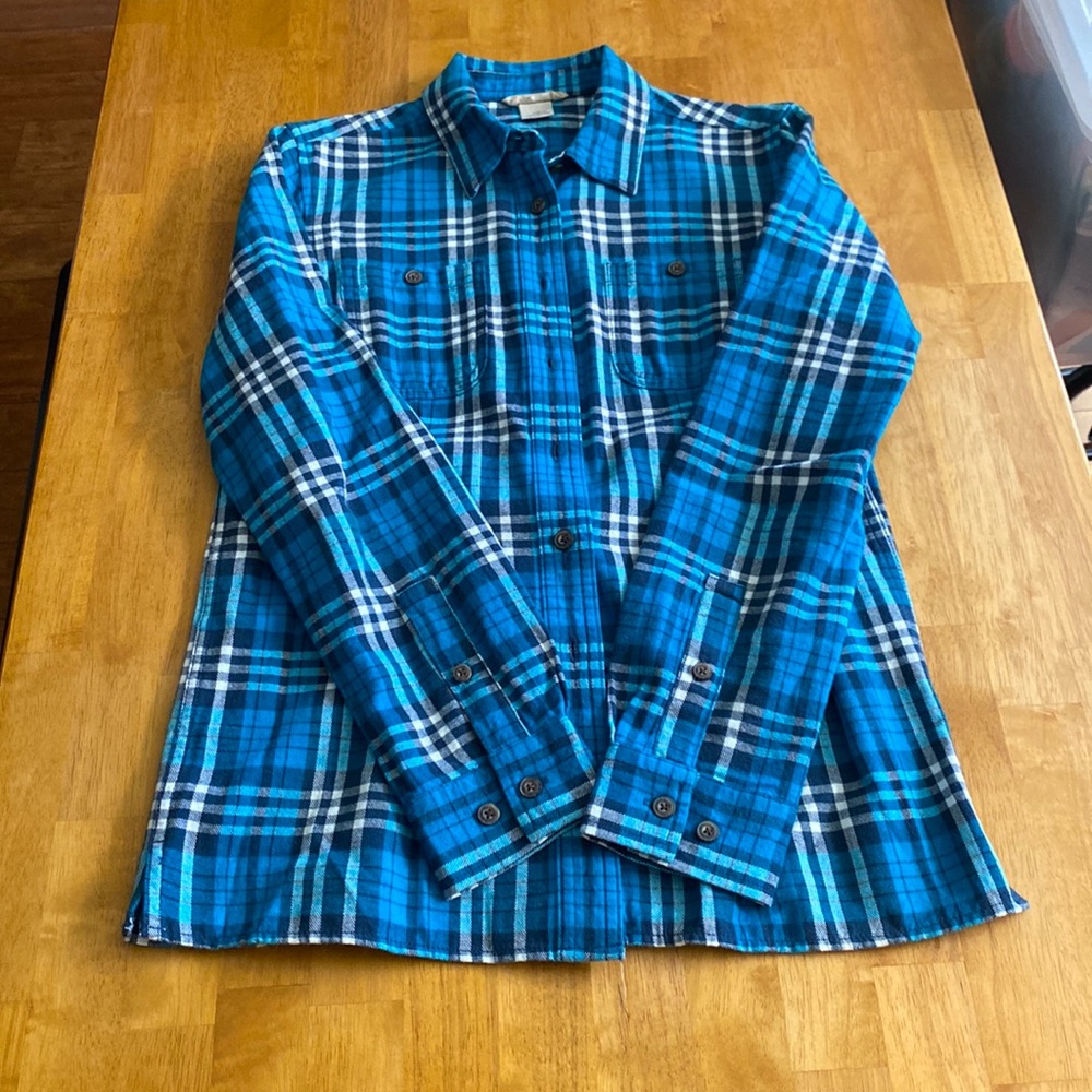 Duluth Trading Co women’s free swinging plaid size XS